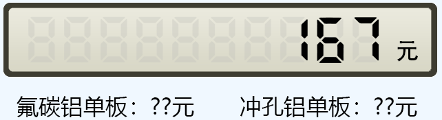 鋁單板價格